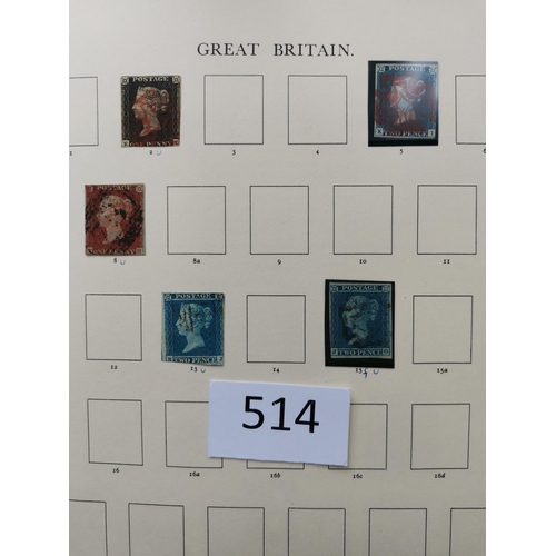 514 - GB MISC.  1840-1970 collection in Windsor album (includes some extra pages)  varied condition  incl.... 