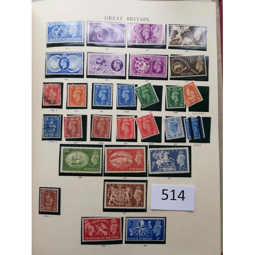 514 - GB MISC.  1840-1970 collection in Windsor album (includes some extra pages)  varied condition  incl.... 