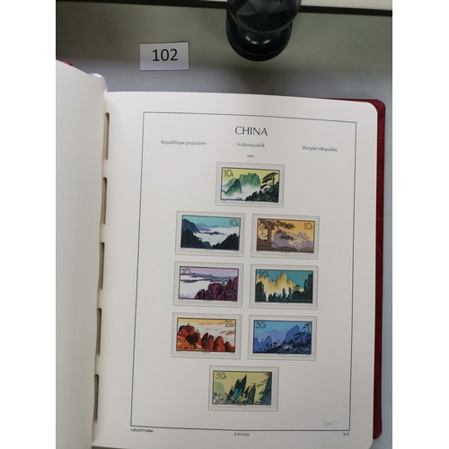 102 - ***VIDEO AVAILABLE*** CHINA.  1951-1979 valuable collection in boxed Lighthouse album  many scarce s... 