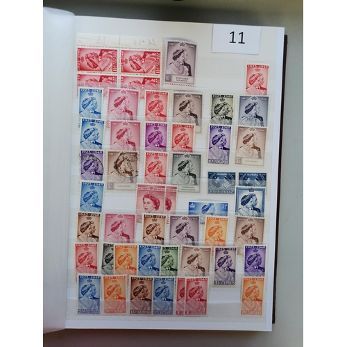 11 - MIXED WORLD.  1935-53 OMNIBUS ISSUES. Collection in stockbook  mainly M  with 1935 Jubilee apparentl... 