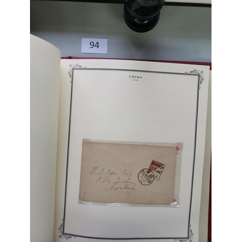 94 - ***VIDEO AVAILABLE*** CHINA.  1879-1949 M collection in boxed Lighthouse album  many better incl. 18... 