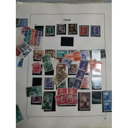 178 - ITALY.  Extensive 1940's to 1960's issues with duplication  on leaves and loose  noted 1947 30l brig... 