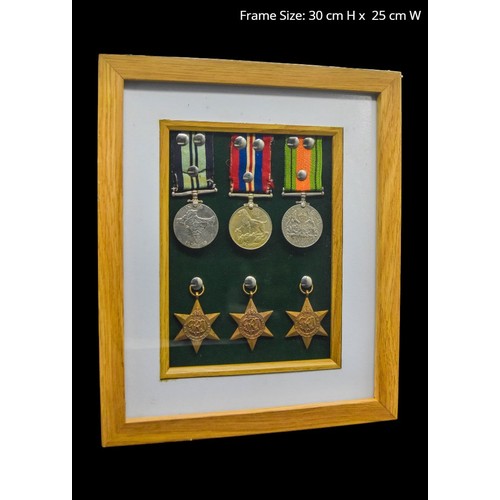 125 - Honours of World War II: Stars & Service Medals1. WW2 1939–45 Indian Service War MedalIssued to ... 