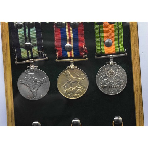 125 - Honours of World War II: Stars & Service Medals1. WW2 1939–45 Indian Service War MedalIssued to ... 