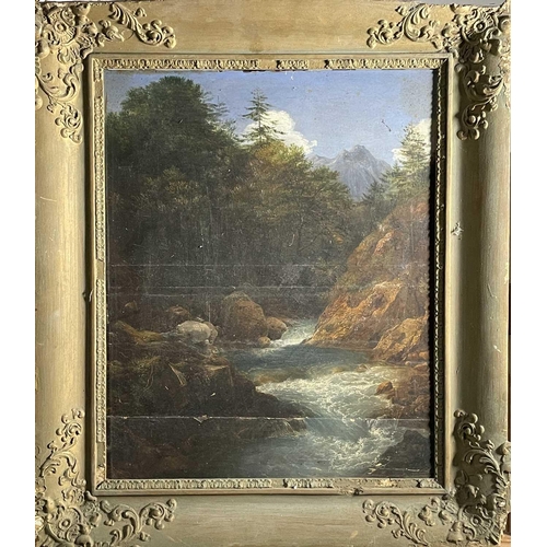 1491 - Two early 20th century framed oils on board, one of a French châteaux signed S. Dugand Caudree, 1919... 