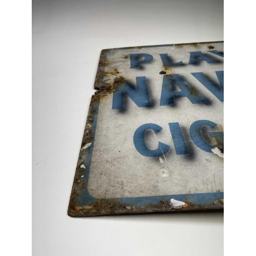 158 - Advertising - A 'Players Navy Cut Tobacco/Player's Navy Cut Cigarettes' double sided advertising sig... 