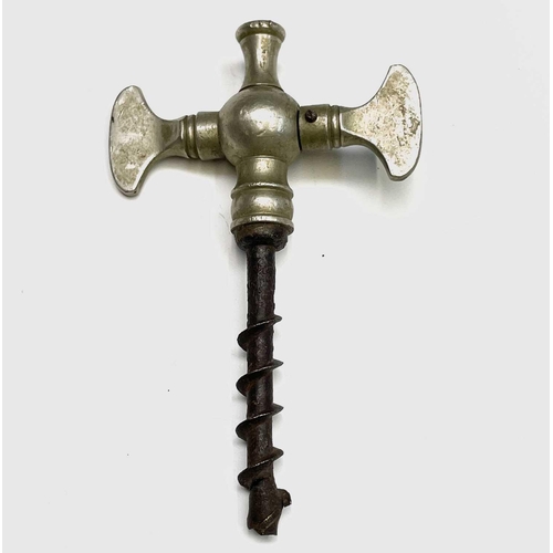 161 - A champagne tap, by Maw & Son, London, length 10cm, together with four other champagne taps, three p... 