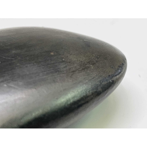 176 - A Neolithic style polished stone axe head, length 16cm, width 7cm.