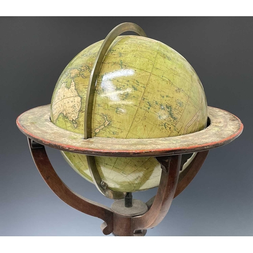 189 - A William IV Newton's 12 inch 'New Improved Terrestrial Globe Embracing Every Recent Discovery To Th... 