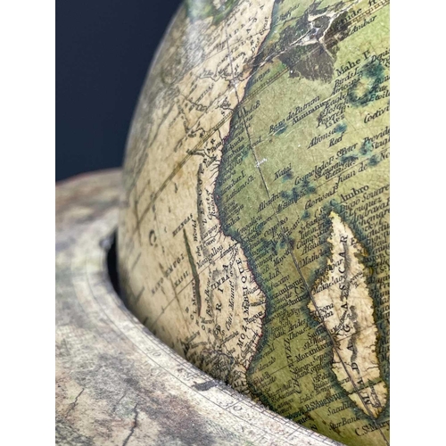 189 - A William IV Newton's 12 inch 'New Improved Terrestrial Globe Embracing Every Recent Discovery To Th... 