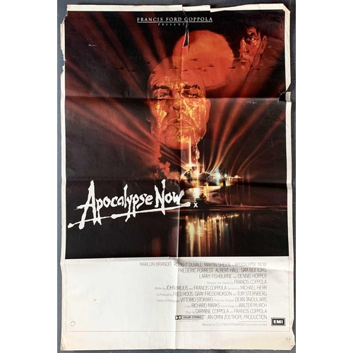 204 - Original cinema poster Apocalypse Now Creases & damage