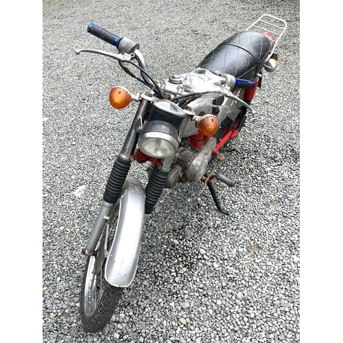 217 - An early 1970s Honda SS50 motorbike, VIN number SS50 122628, engine number SS50E-123125, finished in... 