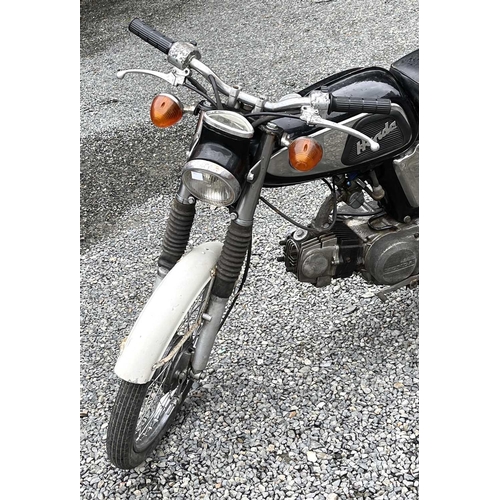 218 - An early 1970s Honda SS50 motorbike, VIN number S50 325828, engine number SS50E-162420, finished in ... 