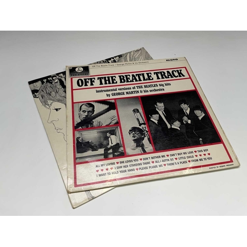 251 - Vinyl - A collection of The Beatles records comprising 'Sgt. Peppers Lonely Hearts Club Band', 'Off ... 