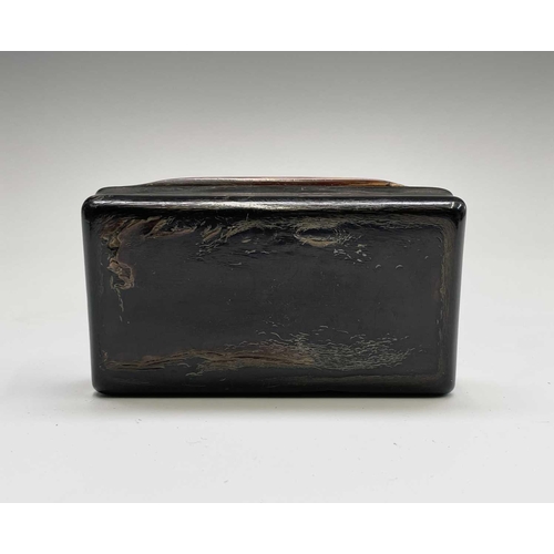 273 - A collection of eight assorted Victorian snuff boxes, the largest 9.5cm wide.