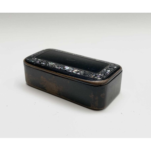 273 - A collection of eight assorted Victorian snuff boxes, the largest 9.5cm wide.