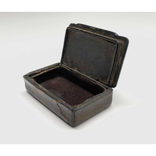 273 - A collection of eight assorted Victorian snuff boxes, the largest 9.5cm wide.