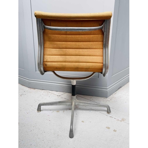 3036 - Charles Eames, An office chair, by Herman Miller, with cast aluminium swivel base, height 85cm.