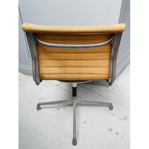 3036 - Charles Eames, An office chair, by Herman Miller, with cast aluminium swivel base, height 85cm.