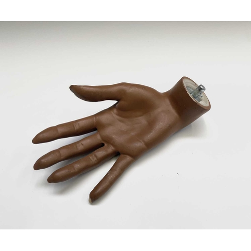 307 - Three assorted mannequin hands, the largest 21.5cm long.