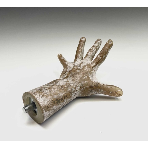 307 - Three assorted mannequin hands, the largest 21.5cm long.