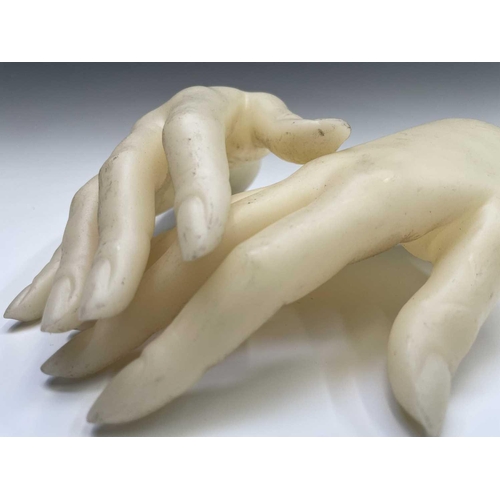 309 - Two mannequin hands. Length 22cm.