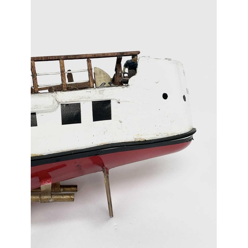 355 - A 20th century model of Scillonian II. Length 98cm.