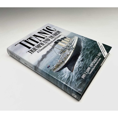 370 - Titanic Sinking 1912 Interest - A mixed lot of books including 'Titanic Triumph and Tragedy', 'Disco... 