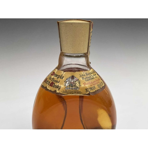 393 - One bottle John Haig & Co. Ltd. Dimple Scotch Whisky, 13 1/3 FL. OZS, boxed.