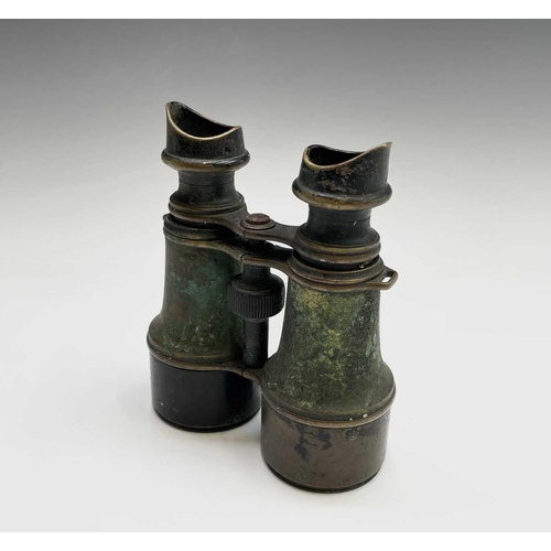 423 - A pair of military stereo 6X30 binoculars, by The US Naval Gun Factory optical shop annex, together ... 