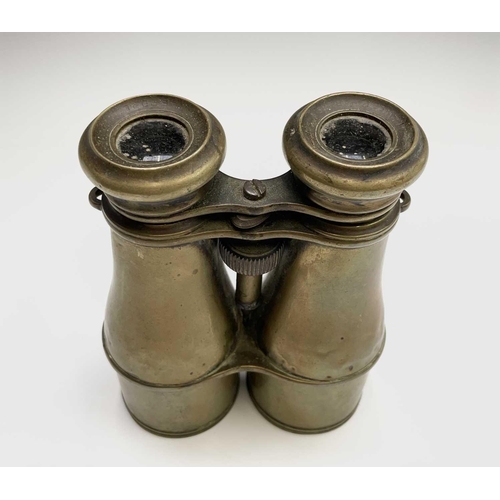 423 - A pair of military stereo 6X30 binoculars, by The US Naval Gun Factory optical shop annex, together ... 