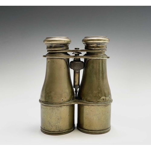 423 - A pair of military stereo 6X30 binoculars, by The US Naval Gun Factory optical shop annex, together ... 