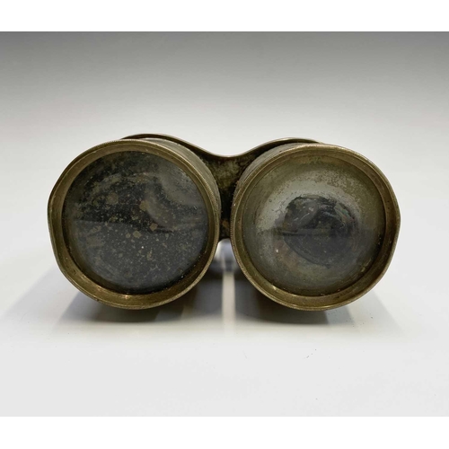 423 - A pair of military stereo 6X30 binoculars, by The US Naval Gun Factory optical shop annex, together ... 