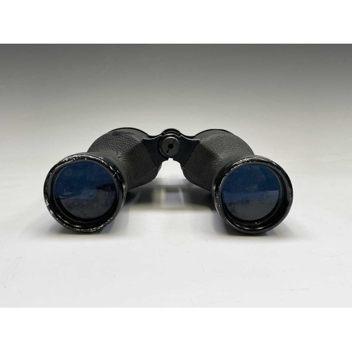 425 - A pair of Newbold & Bulford 8X30 binoculars, cased, together with other binoculars and a Photax supe... 