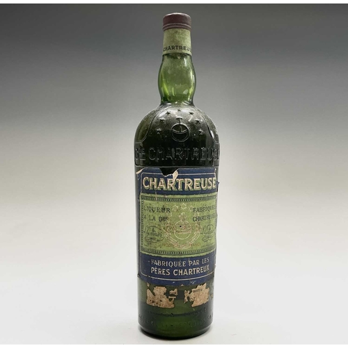 64 - One bottle 'Chartreuse' liqueur, 96° proof.