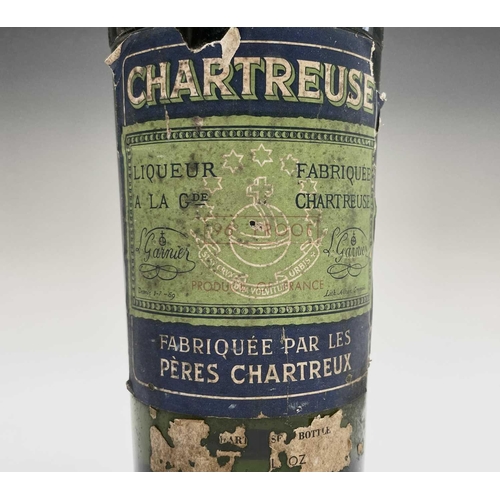 64 - One bottle 'Chartreuse' liqueur, 96° proof.