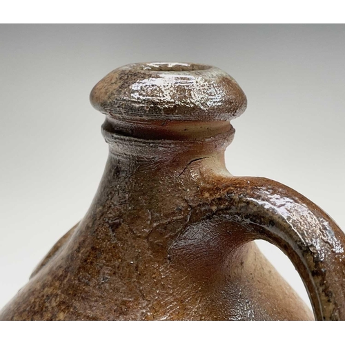 819 - A Svend Bayer (b.1946) studio pottery stoneware flagon, impressed with labyrinth seal. Height 22.5cm... 