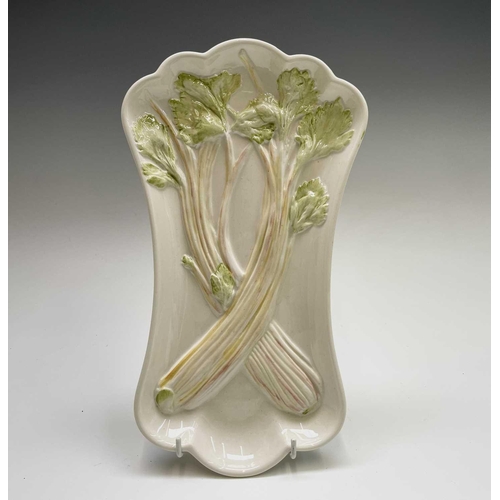 834 - A Carlton Ware 'Water Lily' comport, having printed marks and impressed numerals to base, height 10c... 