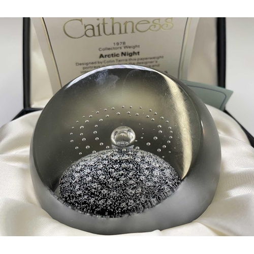 847 - Fifteen Caithness limited edition paperweights, comprising 'Sea Kelp', 'Sea Orchid', 'Space Flower',... 