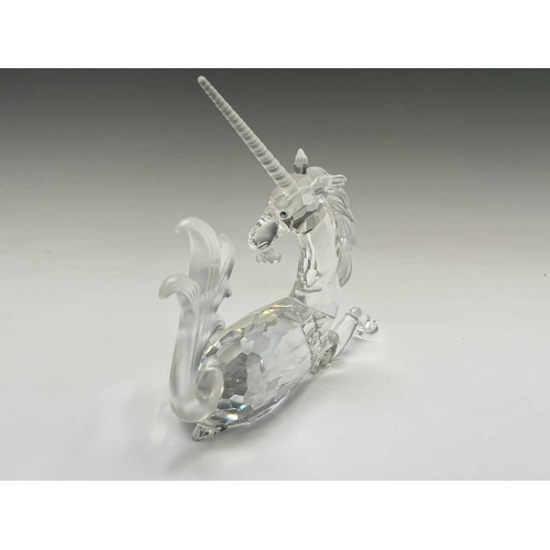 860 - A Swarovski Crystal Society ornament, 'The Unicorn' from the 'Fabulous Creatures' series, Annual Edi... 