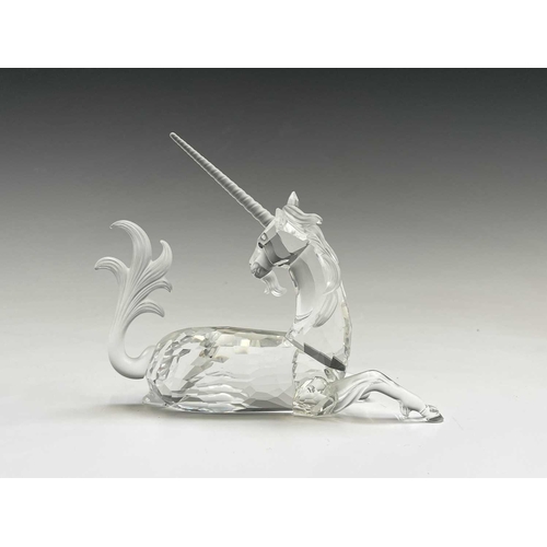 860 - A Swarovski Crystal Society ornament, 'The Unicorn' from the 'Fabulous Creatures' series, Annual Edi... 