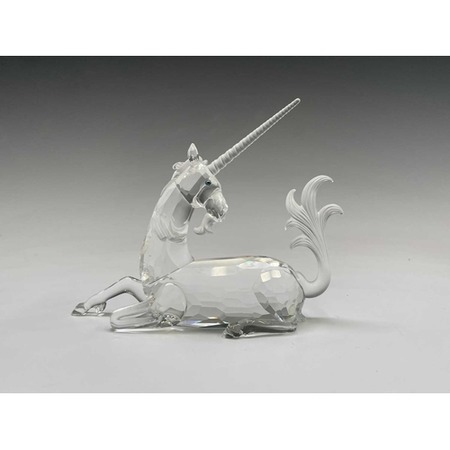 860 - A Swarovski Crystal Society ornament, 'The Unicorn' from the 'Fabulous Creatures' series, Annual Edi... 