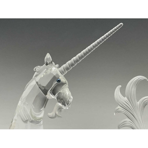 860 - A Swarovski Crystal Society ornament, 'The Unicorn' from the 'Fabulous Creatures' series, Annual Edi... 