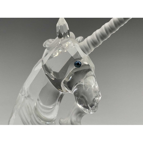 860 - A Swarovski Crystal Society ornament, 'The Unicorn' from the 'Fabulous Creatures' series, Annual Edi... 