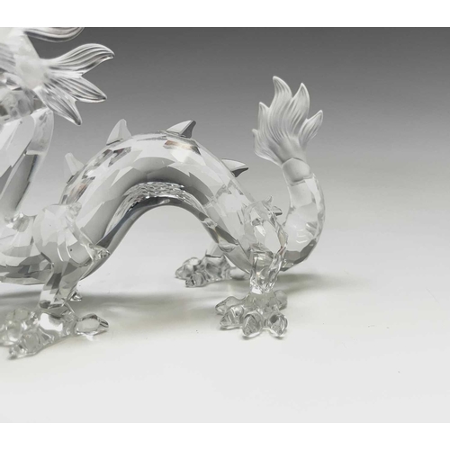 861 - A Swarovski Crystal Society ornament, 'The Dragon' from the 'Fabulous Creatures' series, Annual Edit... 