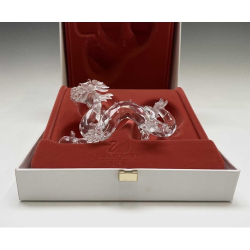 861 - A Swarovski Crystal Society ornament, 'The Dragon' from the 'Fabulous Creatures' series, Annual Edit... 