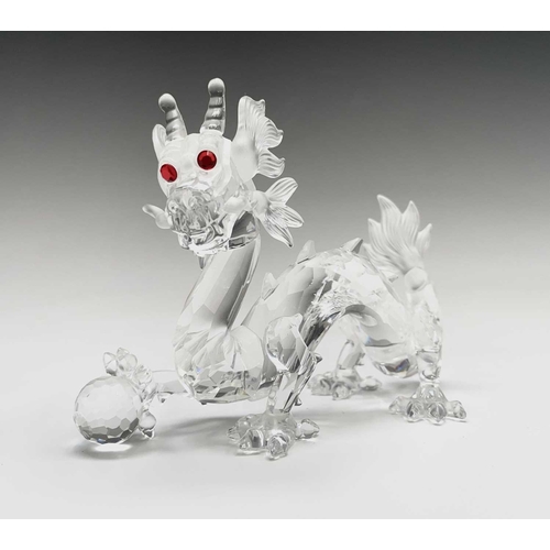 861 - A Swarovski Crystal Society ornament, 'The Dragon' from the 'Fabulous Creatures' series, Annual Edit... 