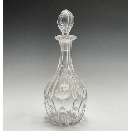 899 - Fifteen 19th century and later decanters and stoppers. Provenance: Michael Trethewey. A Gentleman of... 