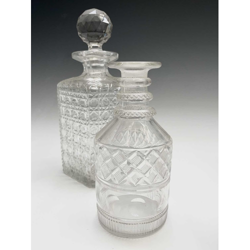 899 - Fifteen 19th century and later decanters and stoppers. Provenance: Michael Trethewey. A Gentleman of... 