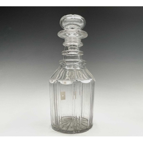 899 - Fifteen 19th century and later decanters and stoppers. Provenance: Michael Trethewey. A Gentleman of... 